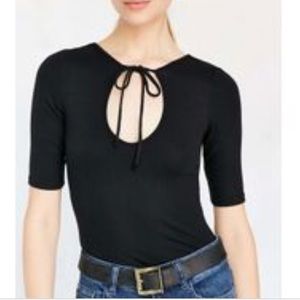 FINAL PRICE DROP Black Tie Knit